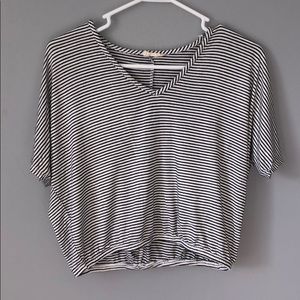 Striped Crop Top